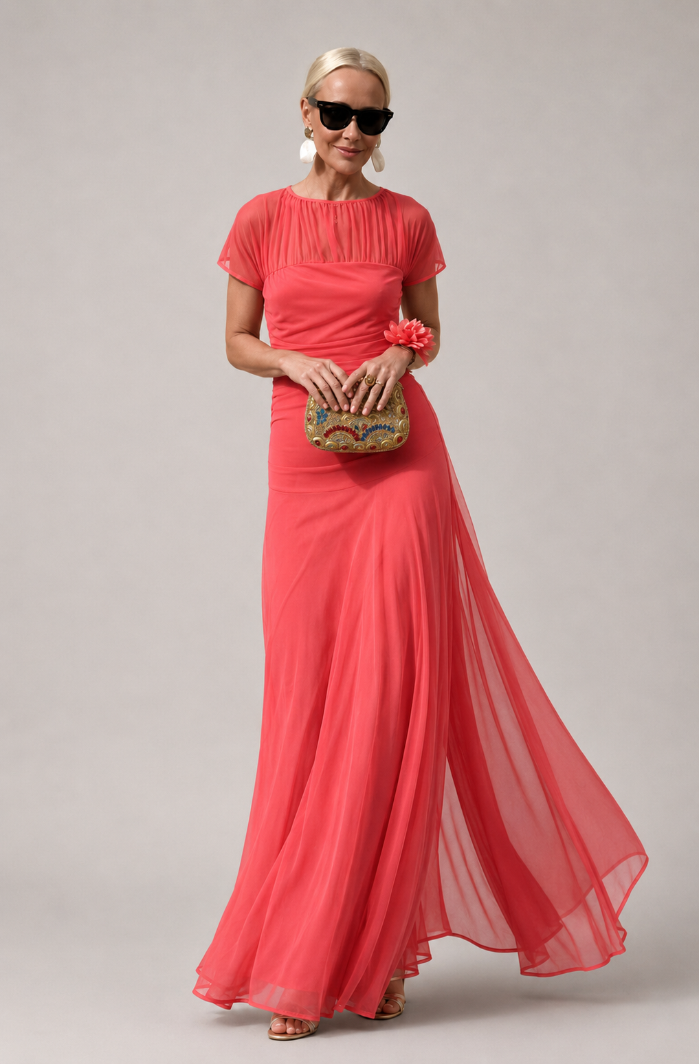 Lauren | Elegance Chiffon Dress
