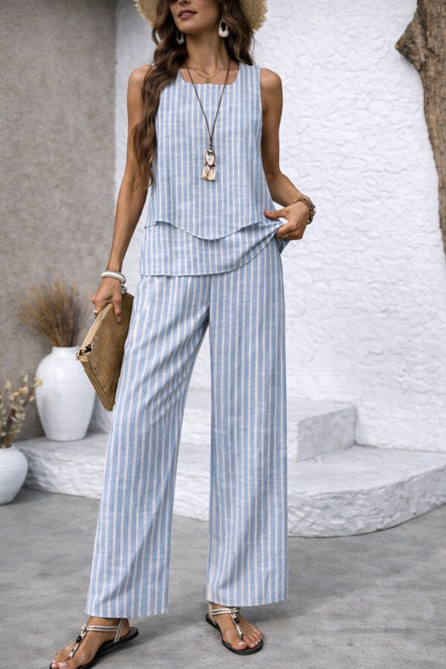 Maris | Coastal Striped Set