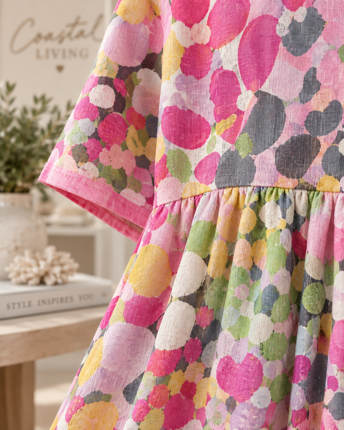Elena | Floral Midi Dress