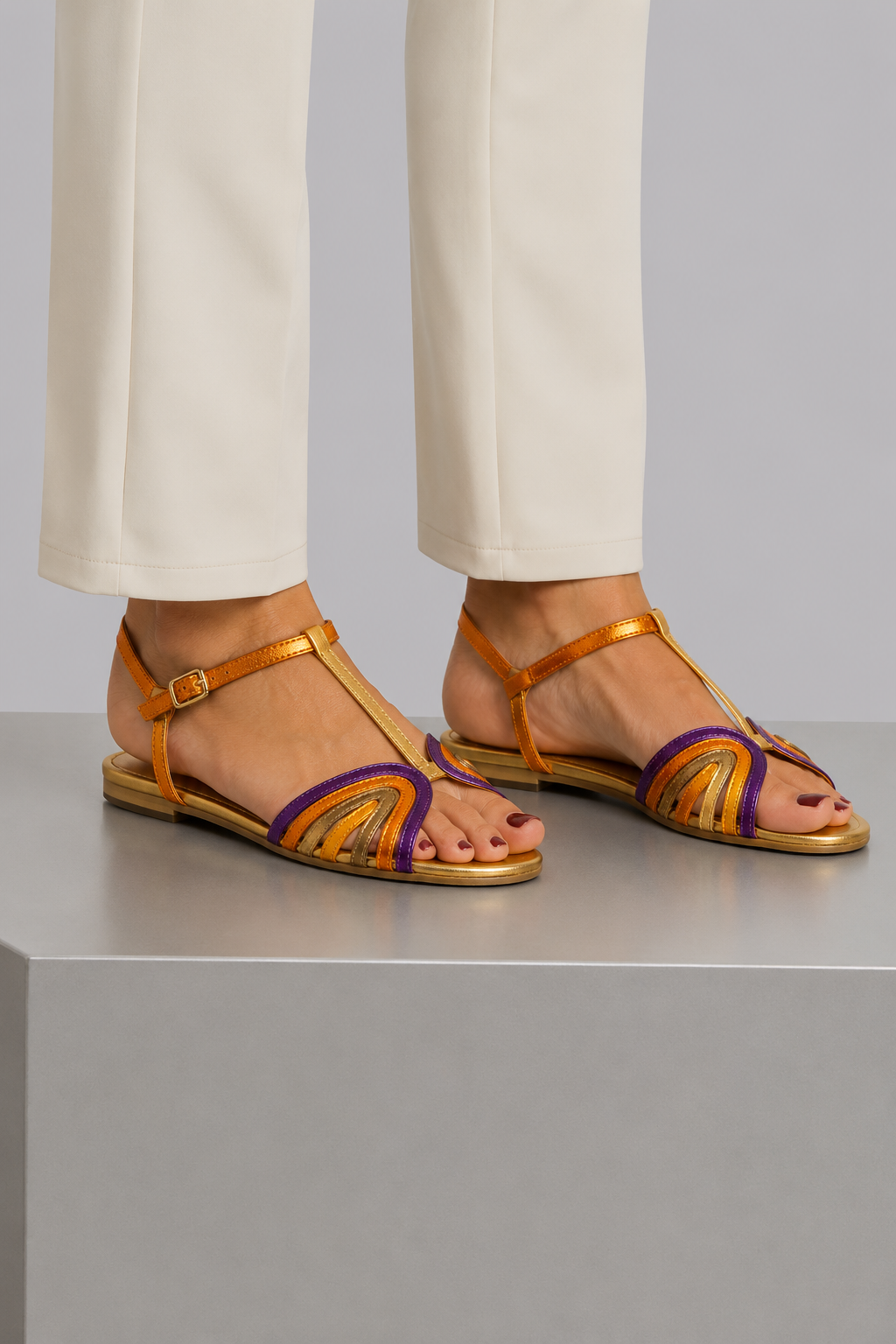 Shela | Sandals in Mediterranean Colors