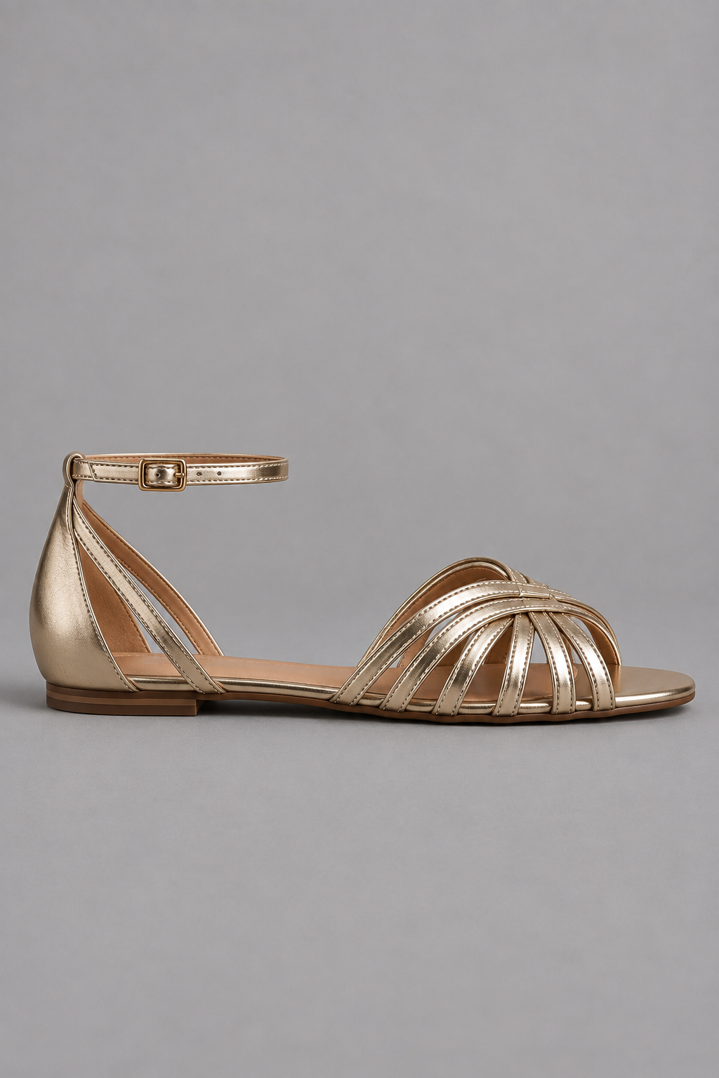 Gia | Luxe Golden Jewel Sandals