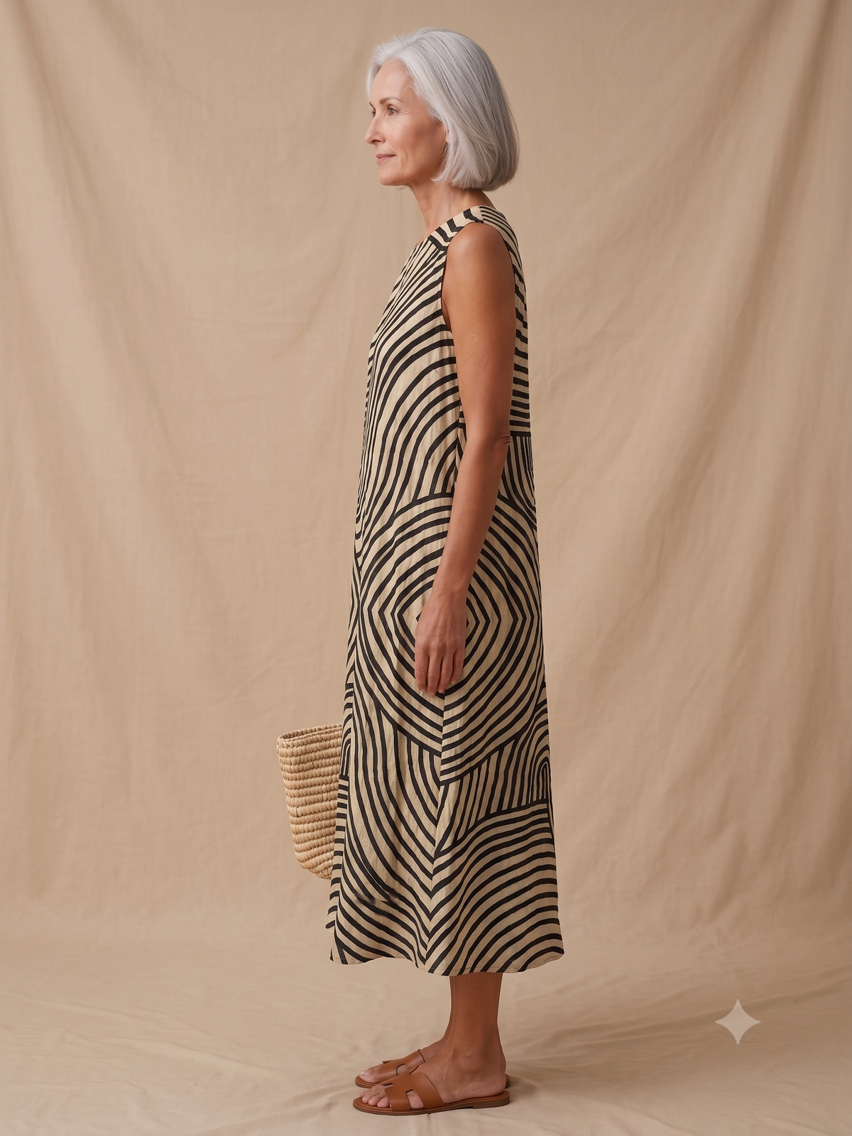 Jade | Sleeveless Midi Dress
