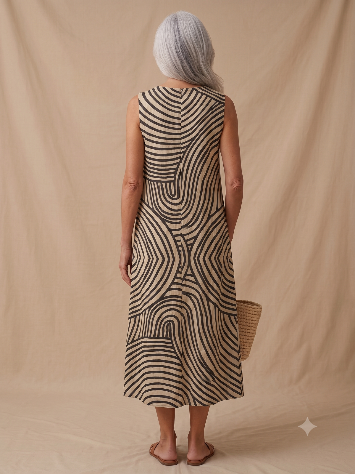 Jade | Sleeveless Midi Dress
