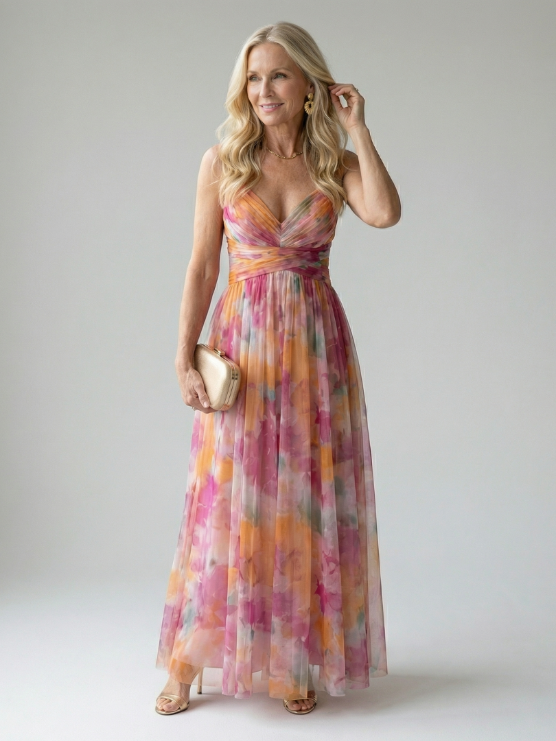 Liezel | Soft Wrap Maxi Dress