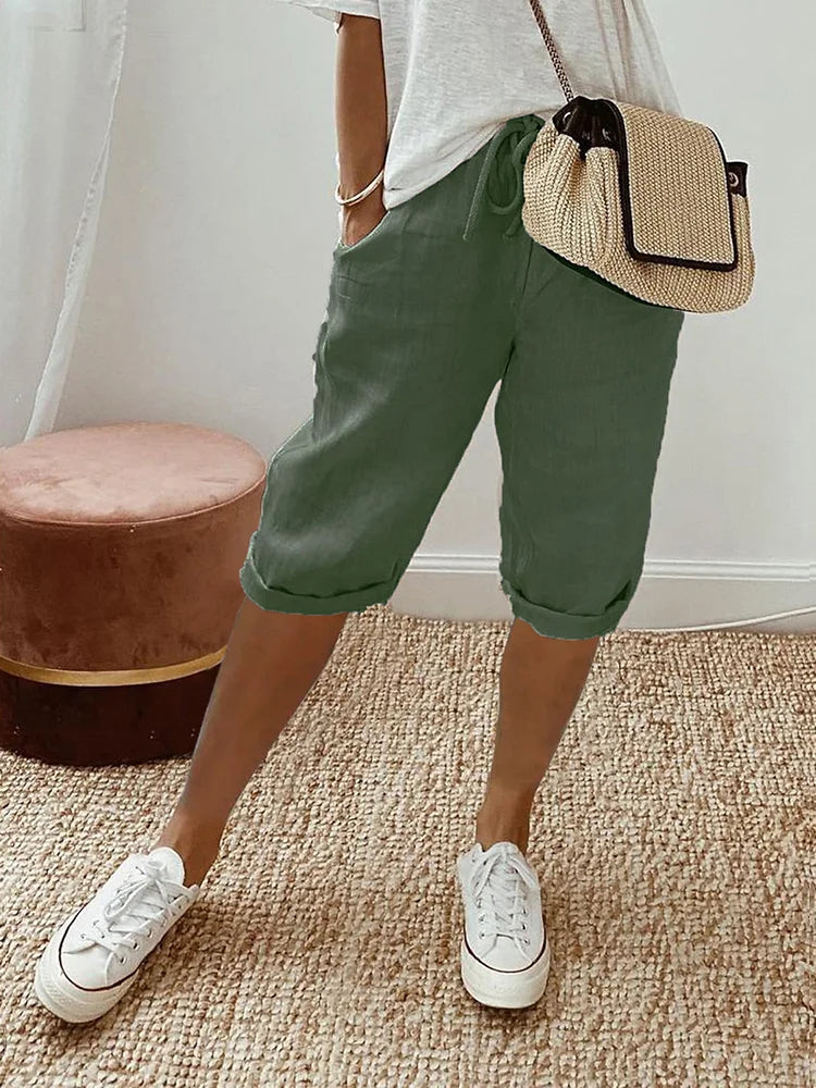 Estive | Linen Cotton Shorts