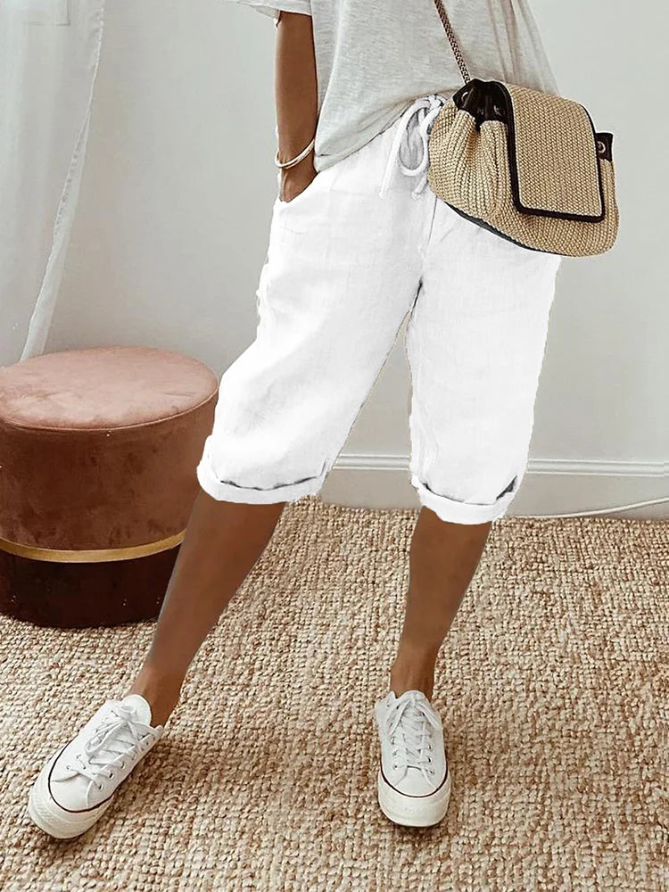 Estive | Linen Cotton Shorts