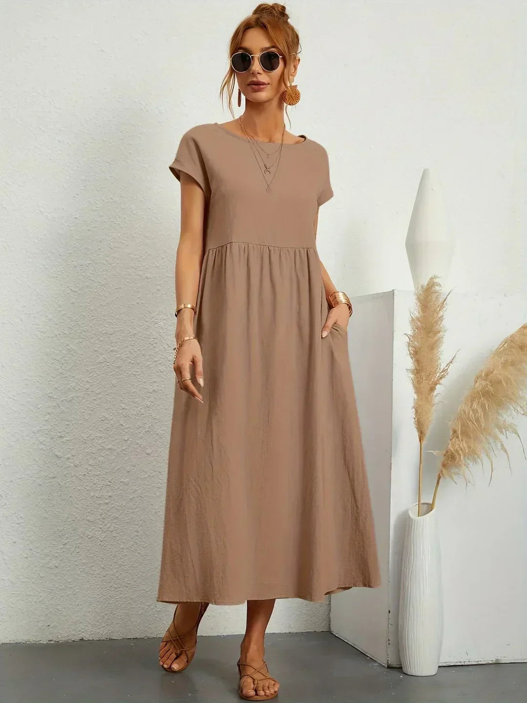Gabriella | Flowy Midi Dress