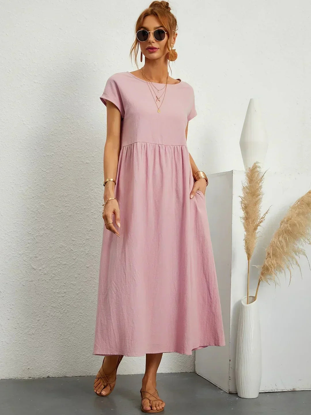 Gabriella | Flowy Midi Dress