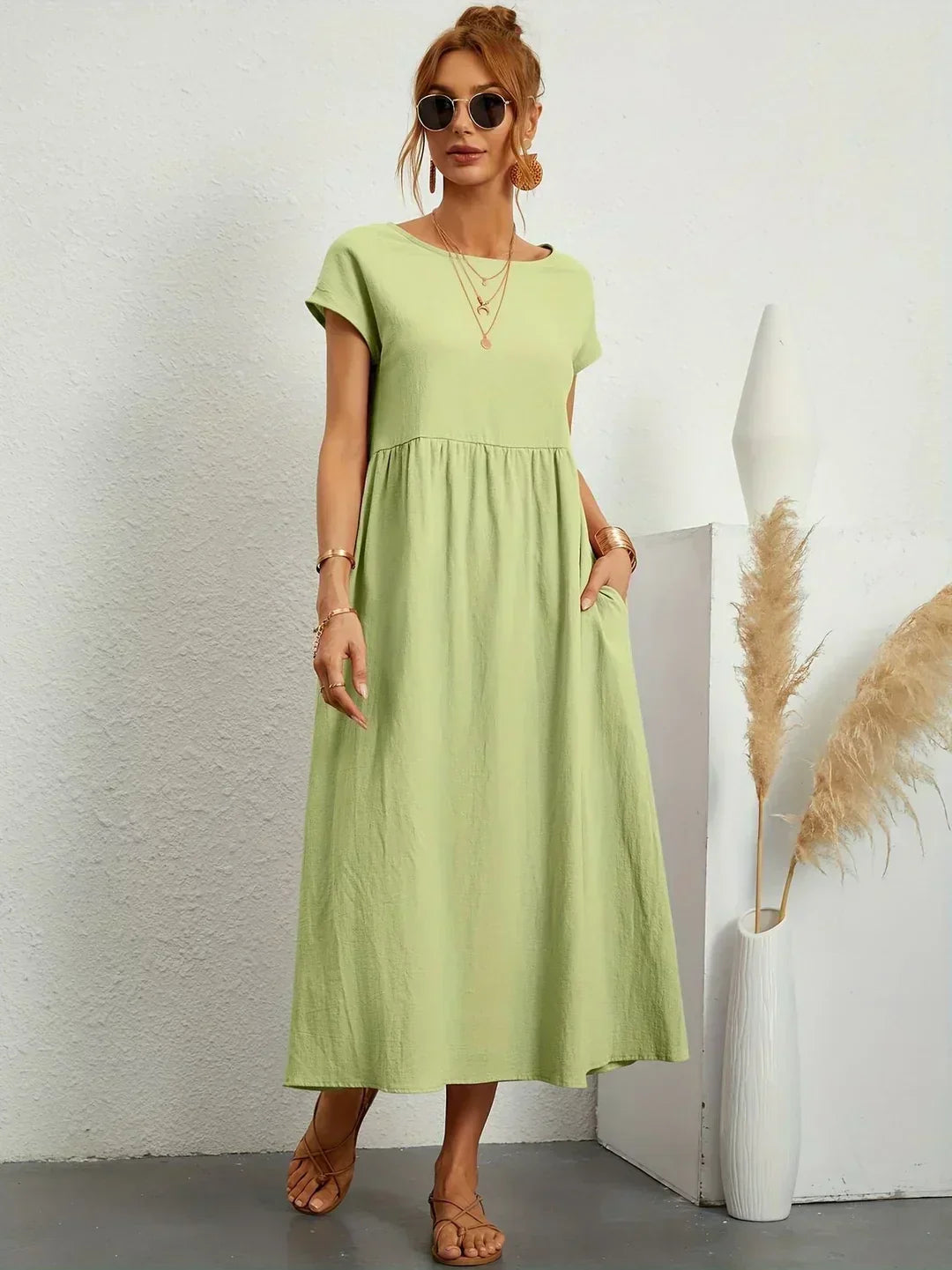 Gabriella | Flowy Midi Dress