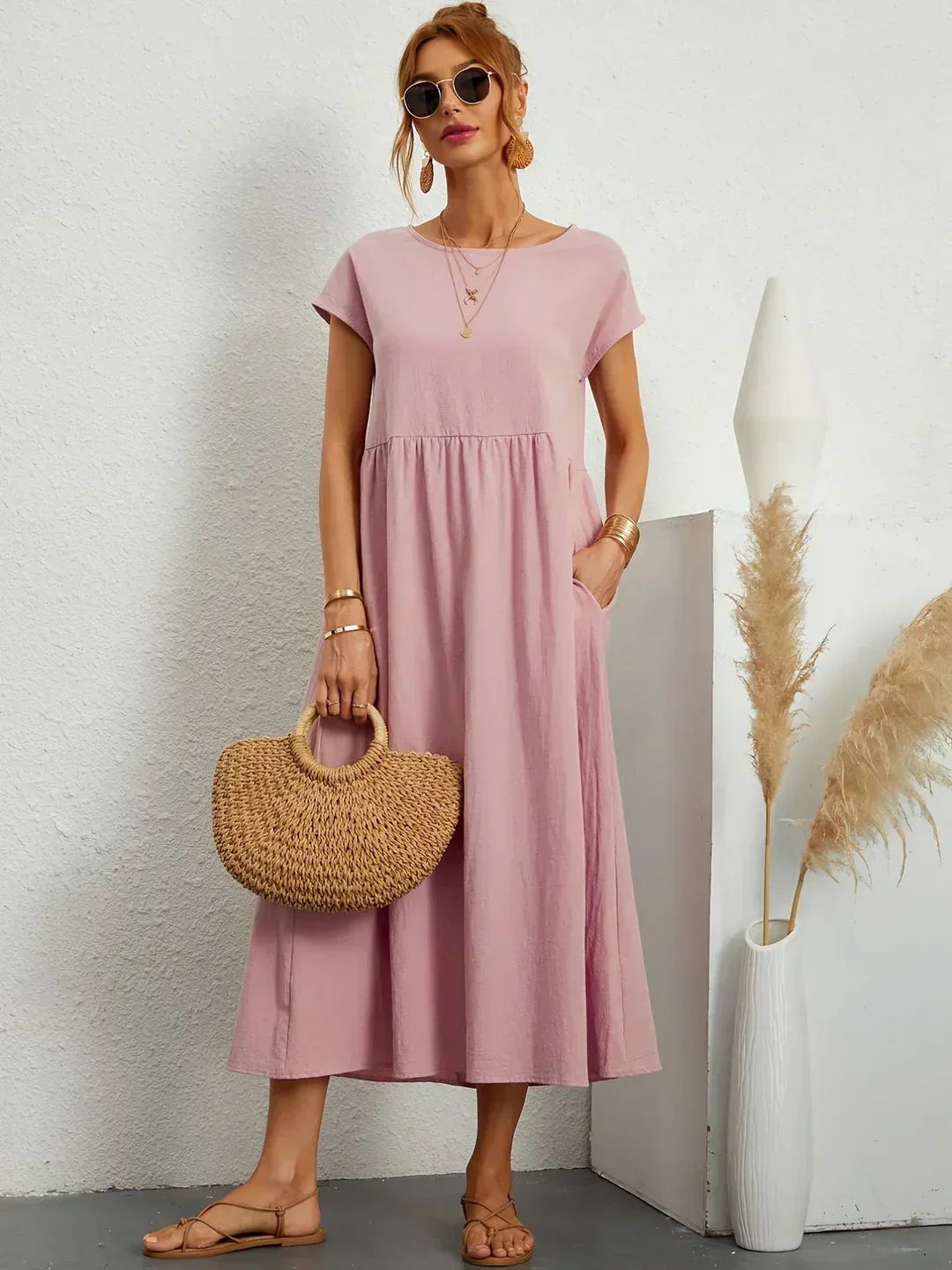 Gabriella | Flowy Midi Dress
