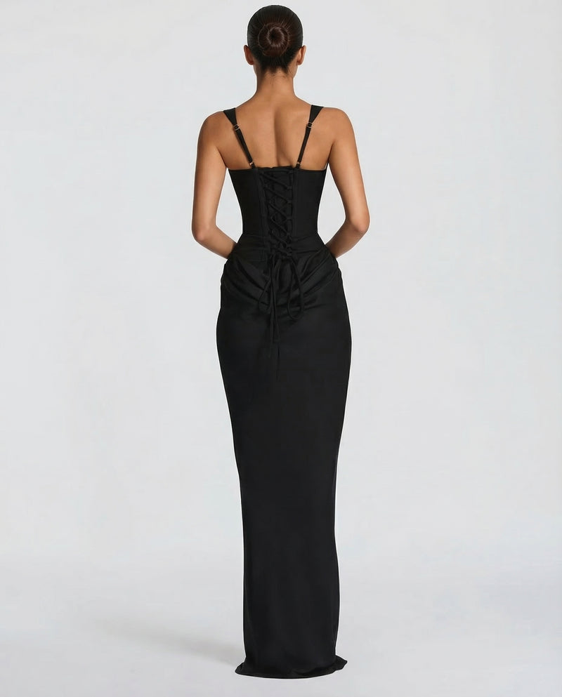 Ruby | Draped Corset Dress