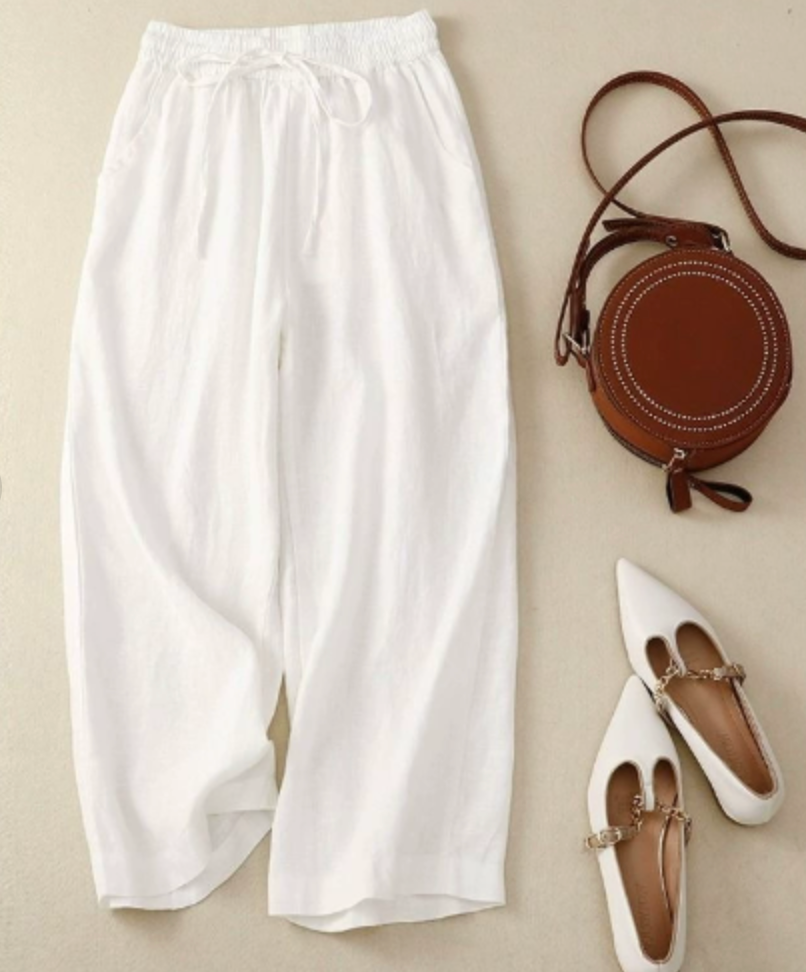 Sandra | Elegant Relaxed Wide-Leg Pants