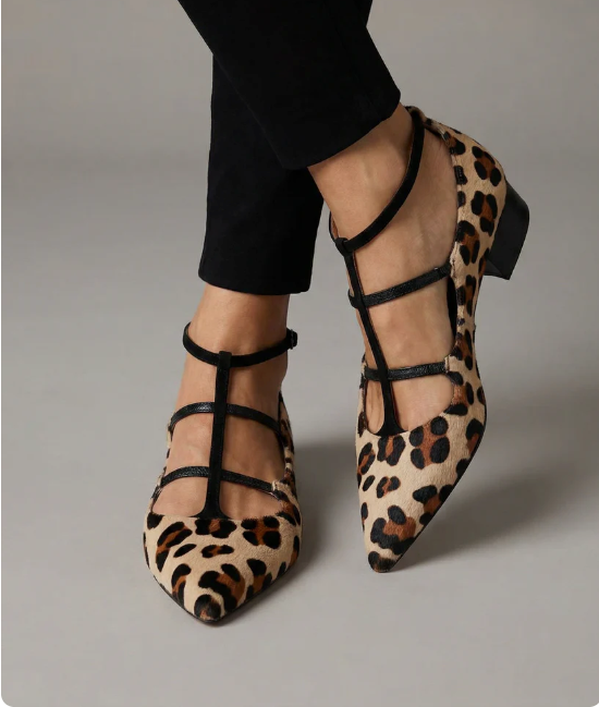 Cecille | Animal Print Heels