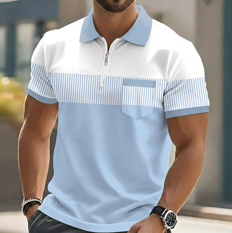 Jason | Elegant Zip Polo