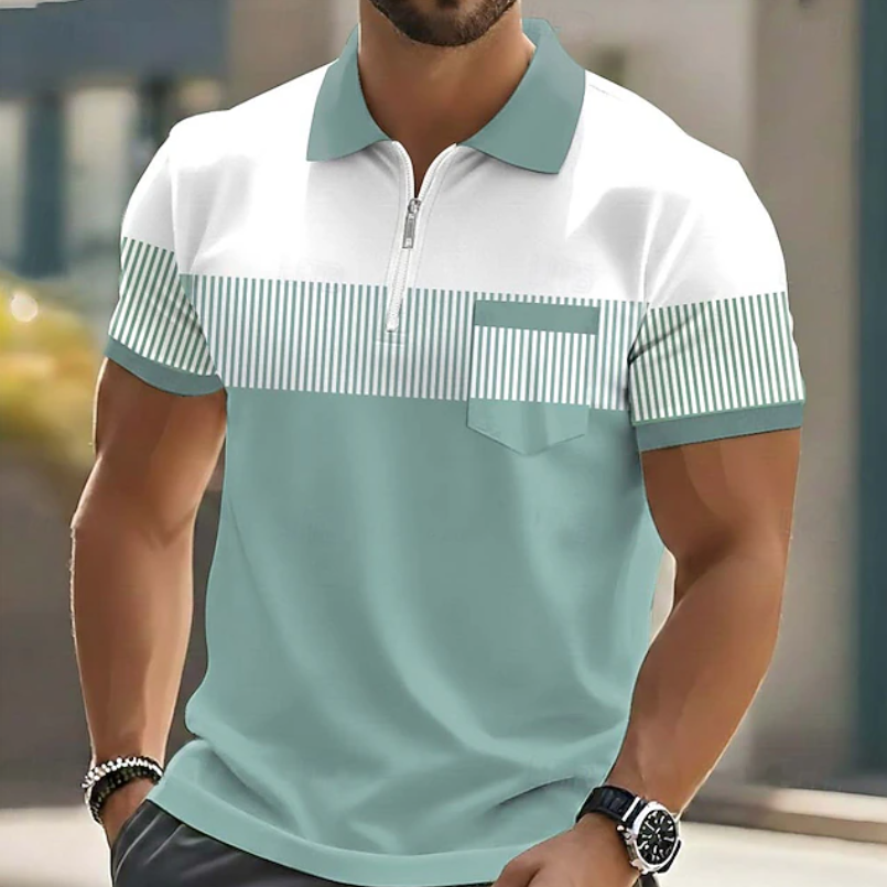 Jason | Elegant Zip Polo
