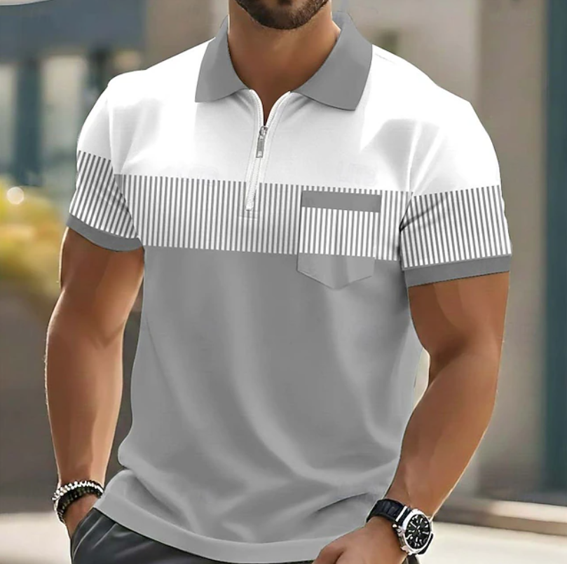 Jason | Elegant Zip Polo