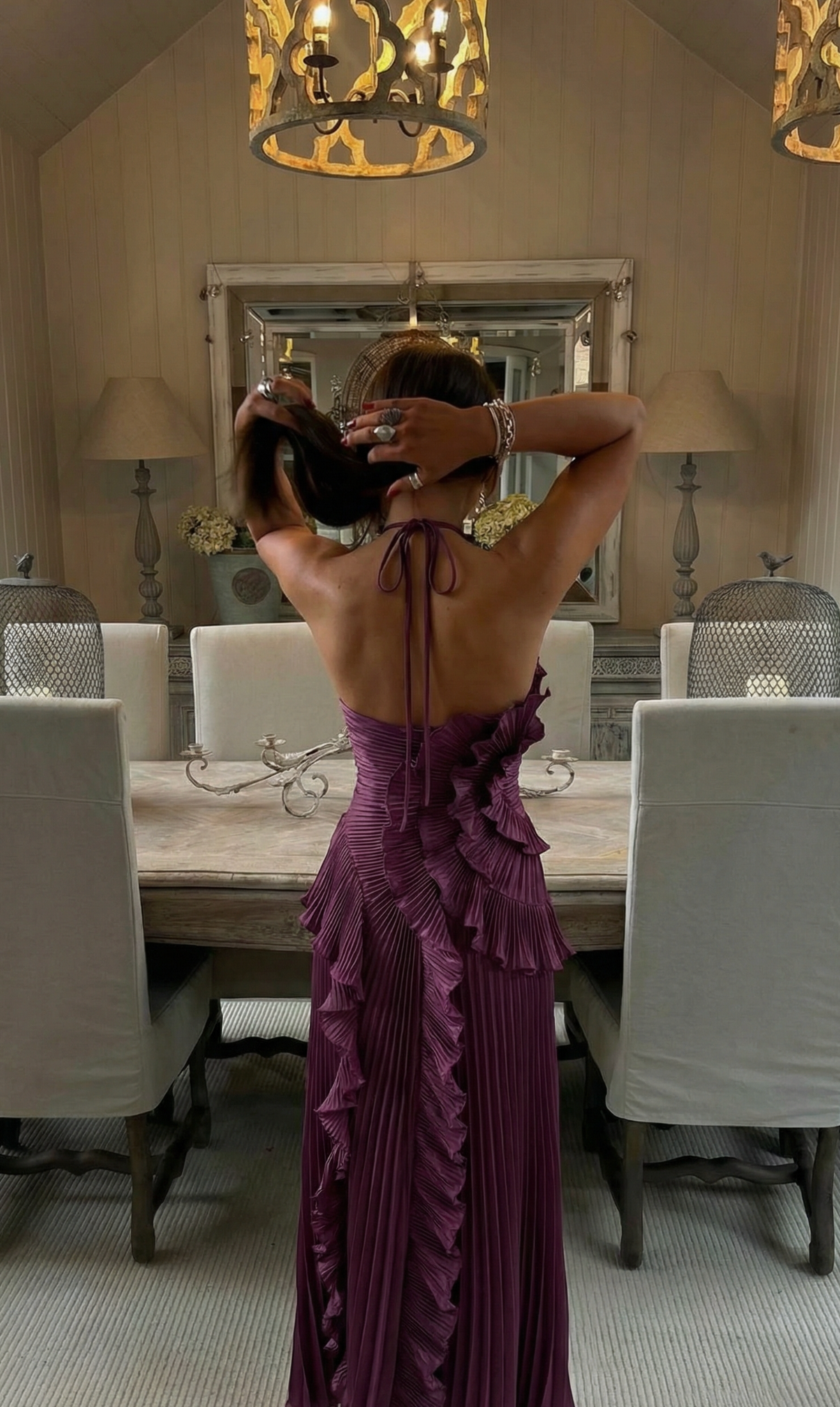 Isla | Ruffle Maxi Dress