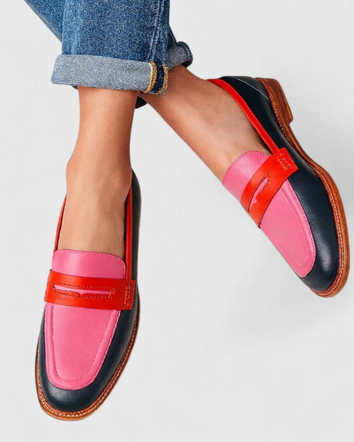 Marla | Moccasins Multicoloured Pattern