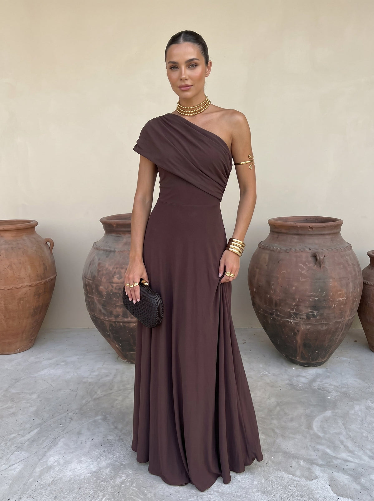 Marzia | Elegant Off-shoulder Dress