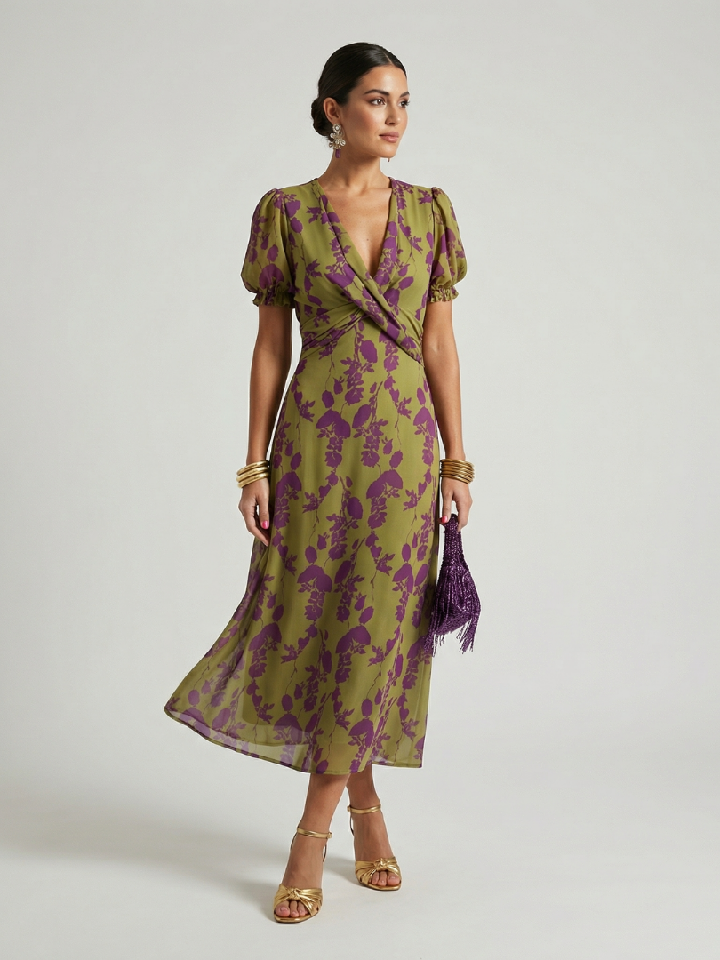 Marnie |  Floral Midi Dress