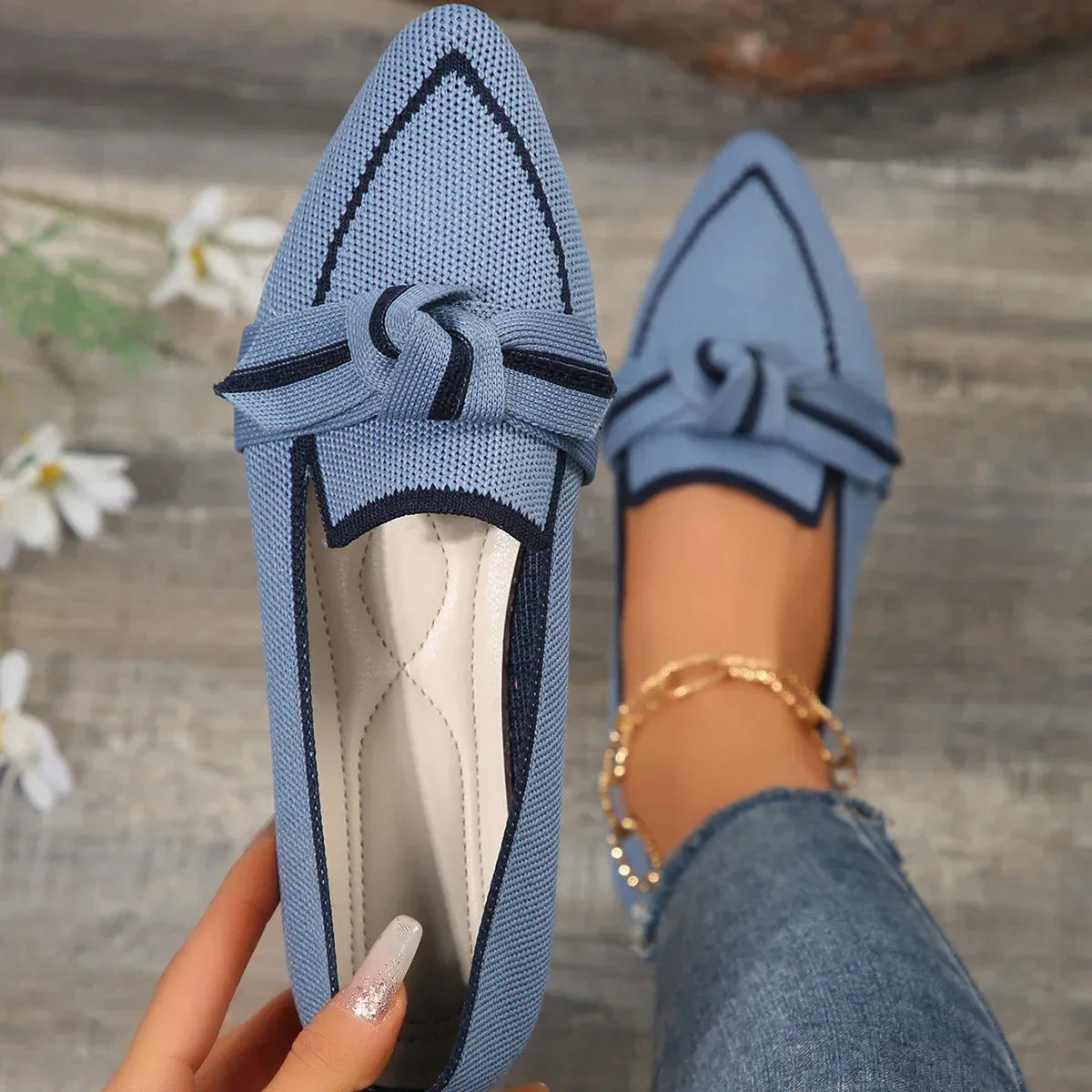 Nellie | Casual Pointed Toe Slip-On
