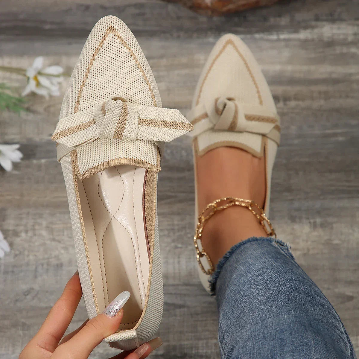 Nellie | Casual Pointed Toe Slip-On