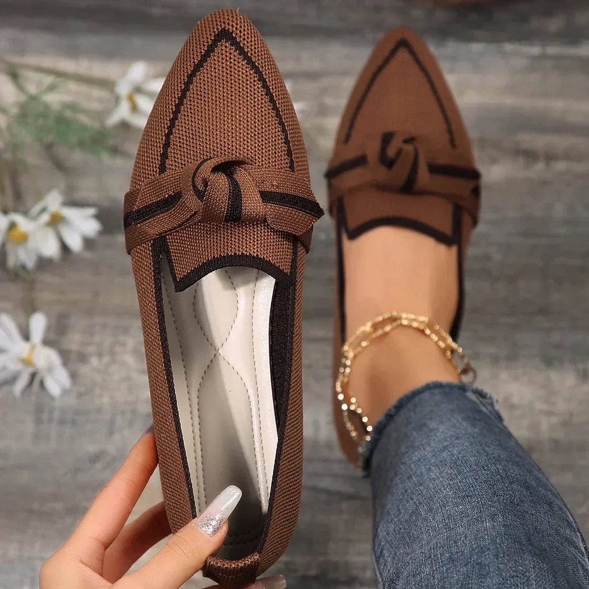 Nellie | Casual Pointed Toe Slip-On