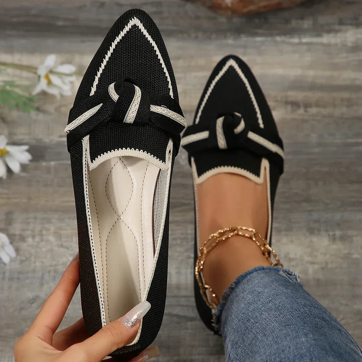 Nellie | Casual Pointed Toe Slip-On