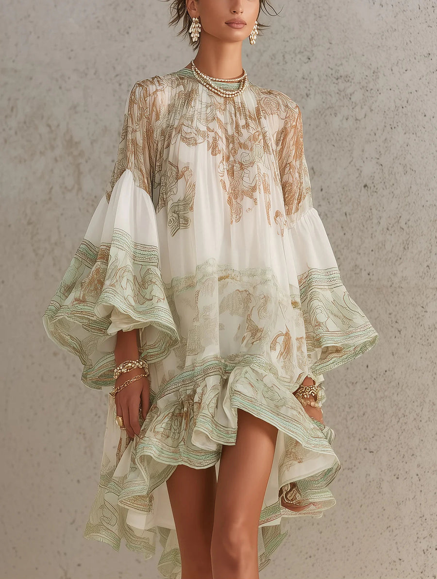 Keziah | Chiffon Mini Dress