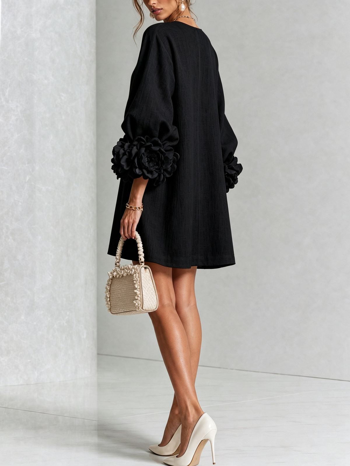 Flor | Button-Down Mini Dress
