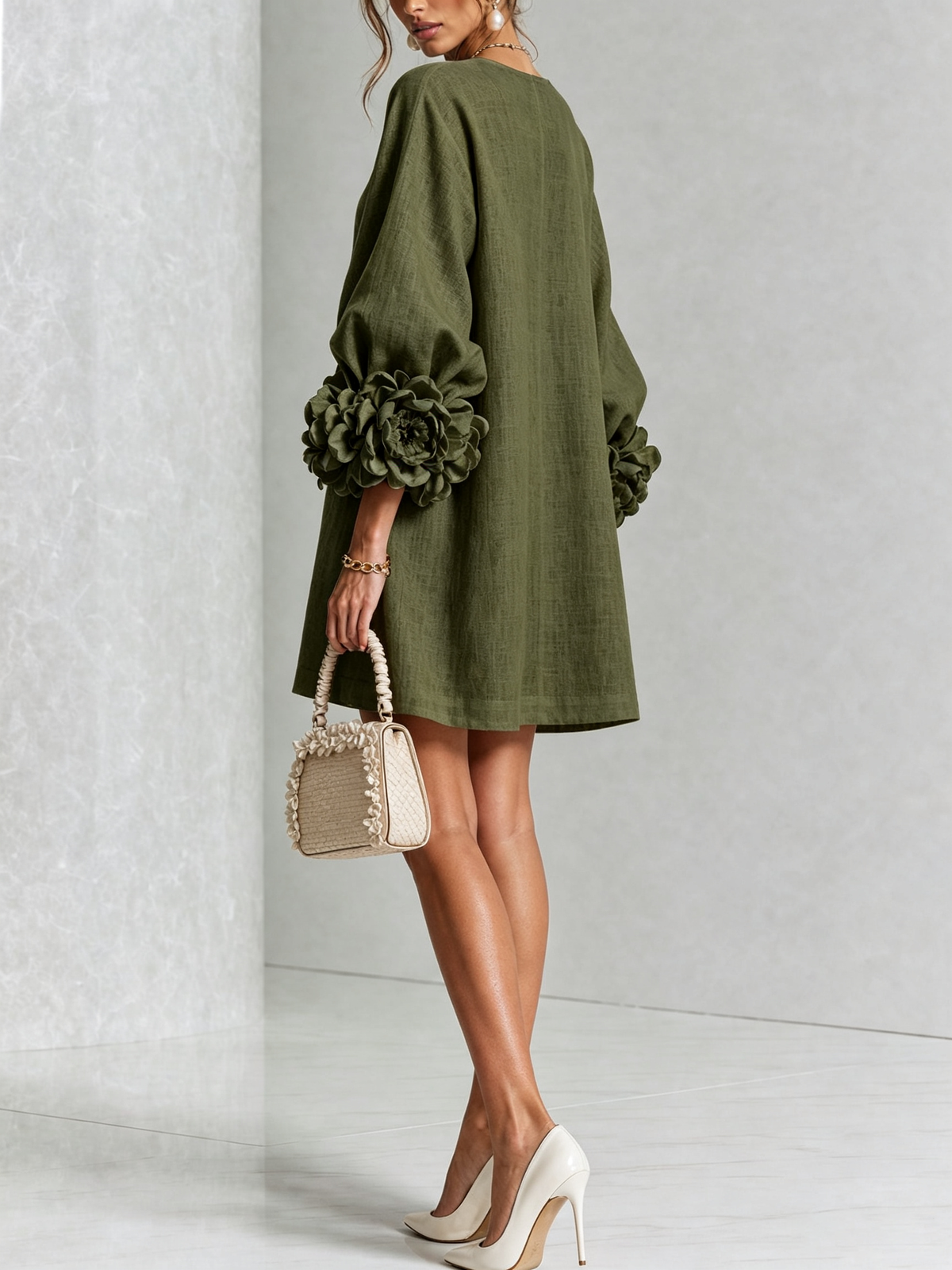 Flor | Button-Down Mini Dress