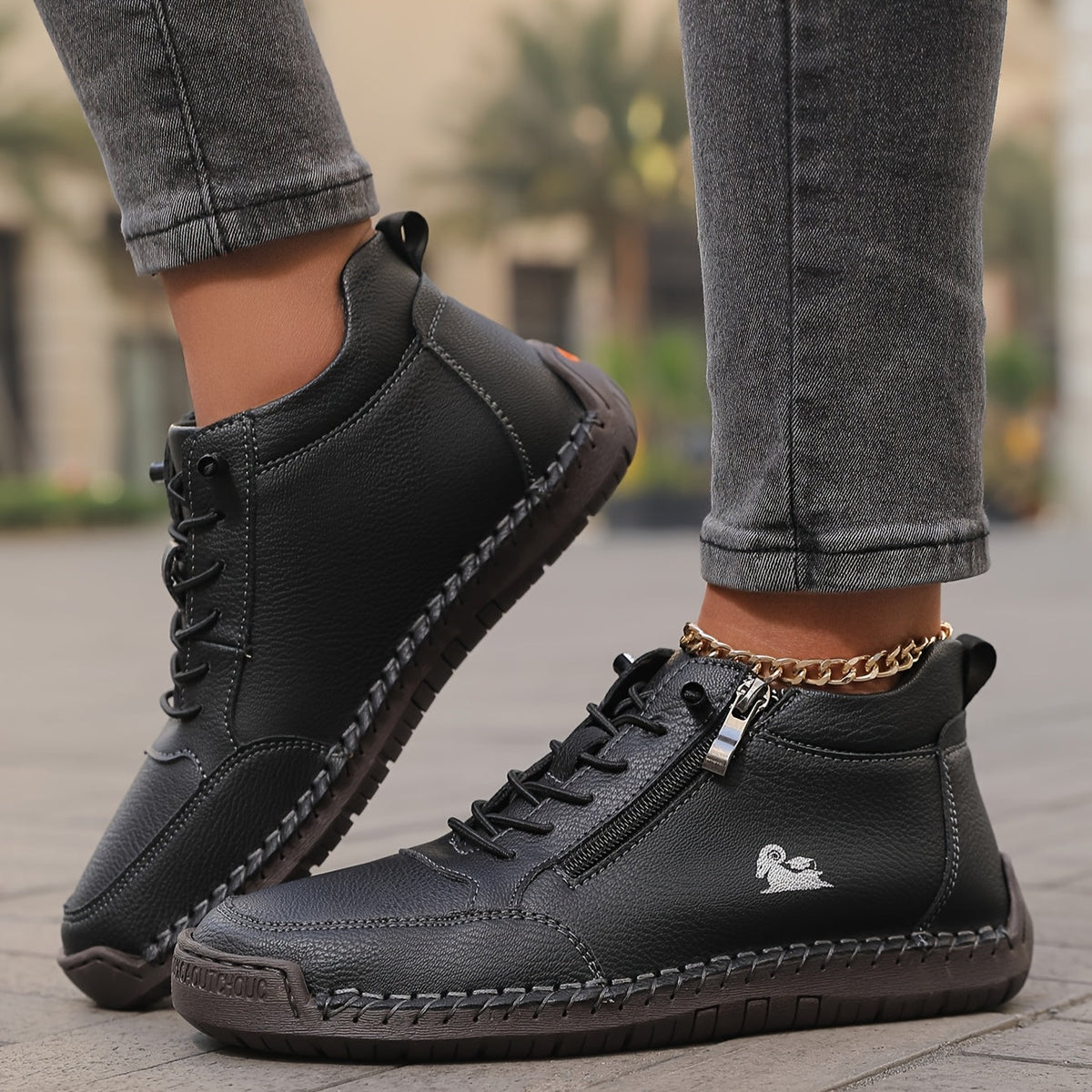 Helena | Orthopedic Zip-Up Footwear
