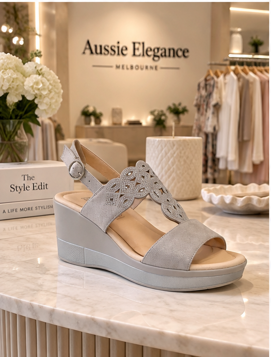 Olivia | Comfort Wedge Sandals