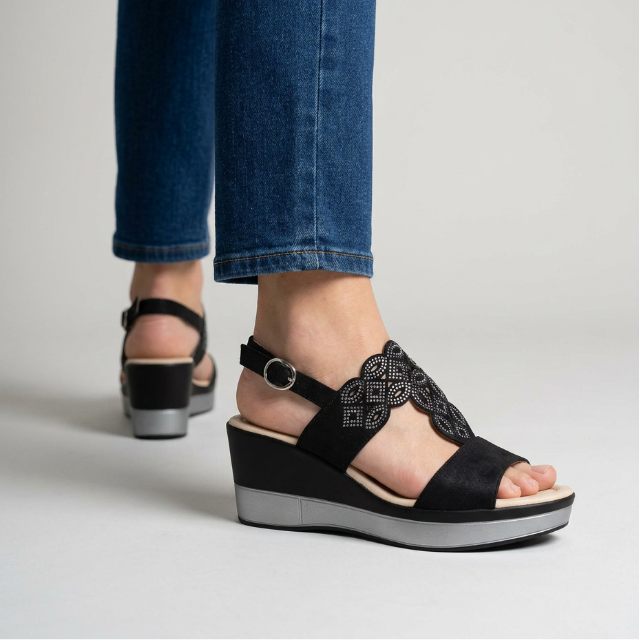 Olivia | Comfort Wedge Sandals