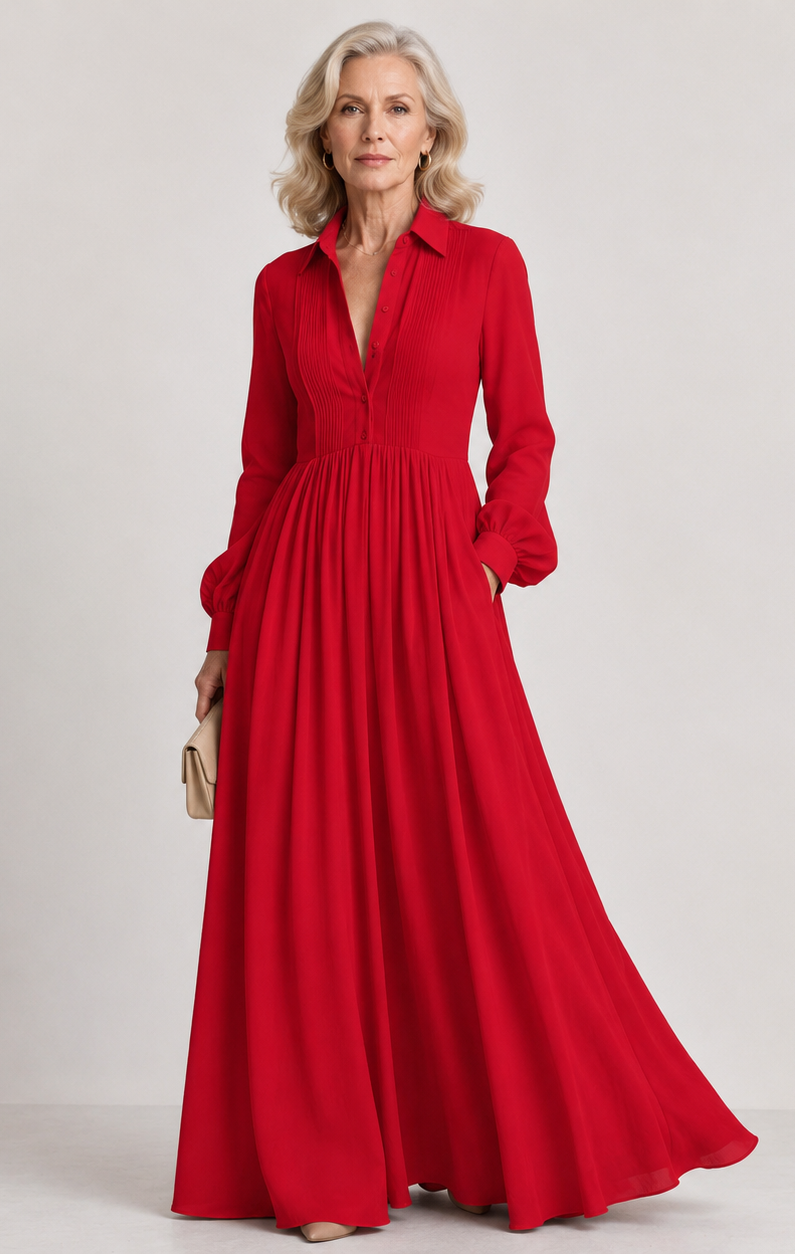 Lioren | Soft Maxi Dress