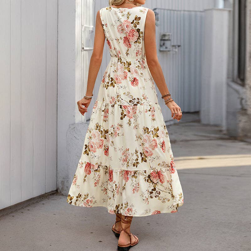 Evelyn | Floral Maxi Dress