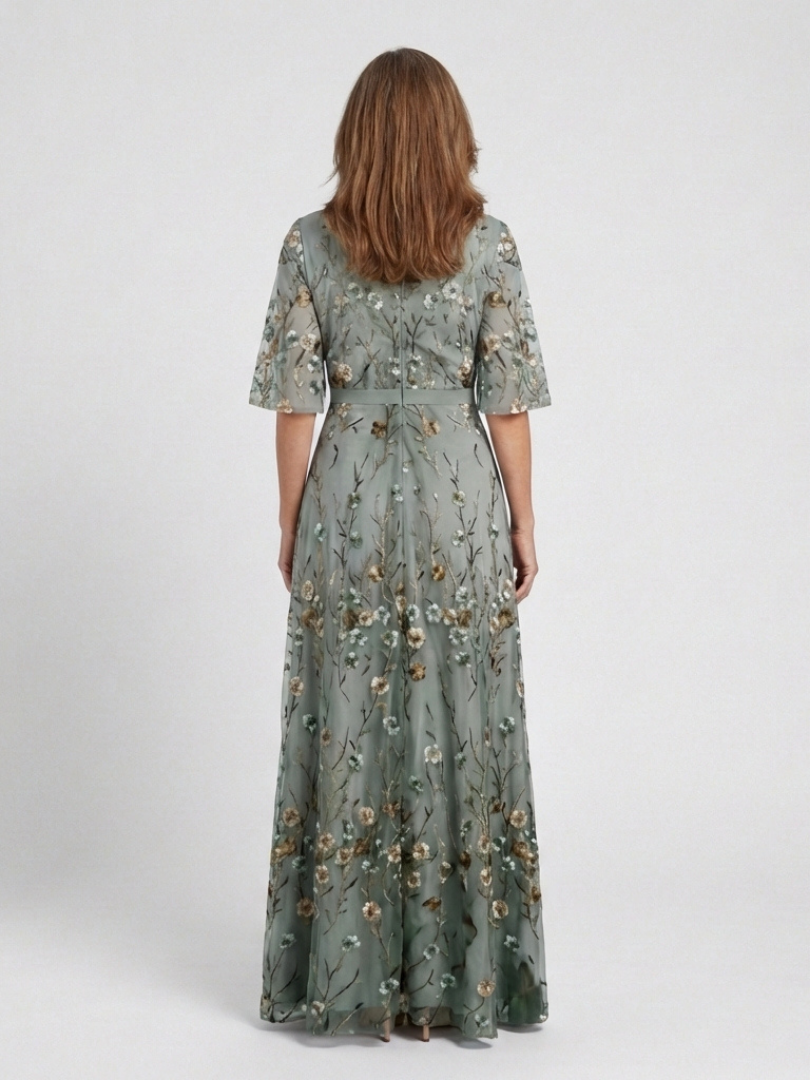 Evadne | Floral Maxi Dress