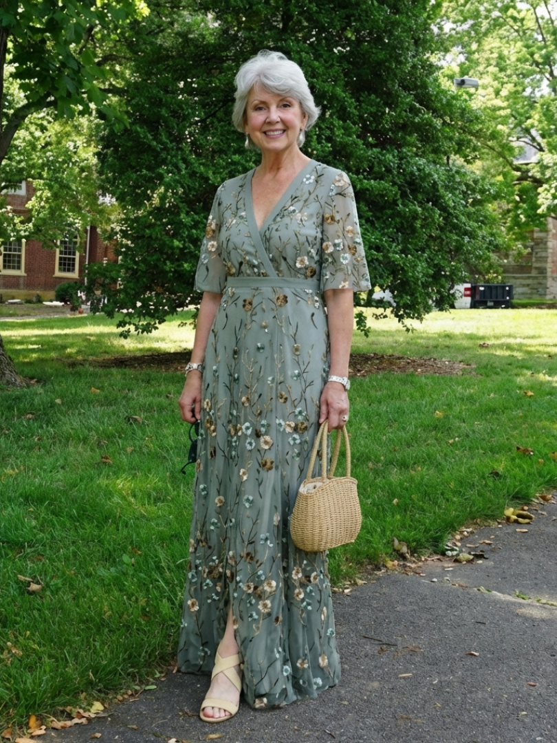 Evadne | Floral Maxi Dress