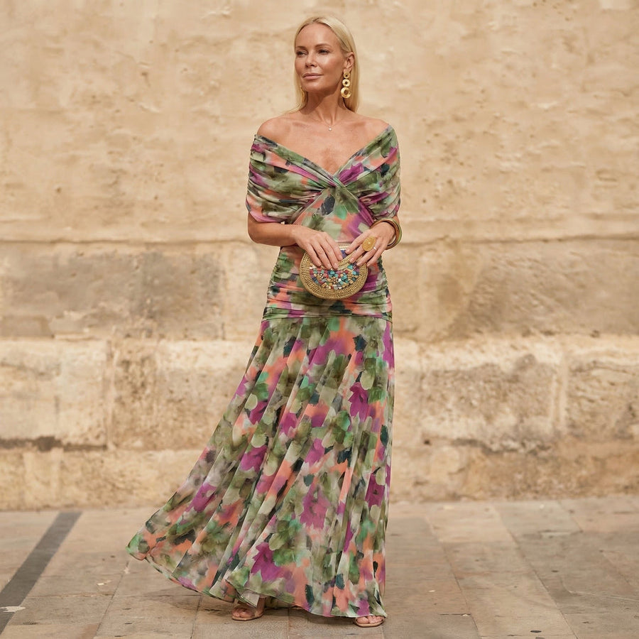Kelsey | Vibrant Elegance Dress