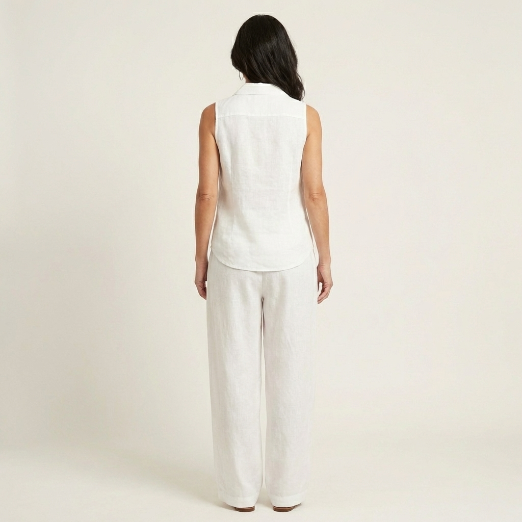 Tanya | Wrap-Top & Wide-Leg Set