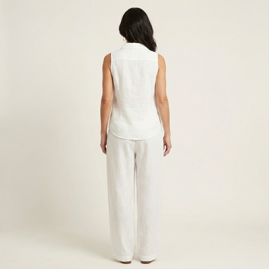Tanya | Wrap-Top & Wide-Leg Set