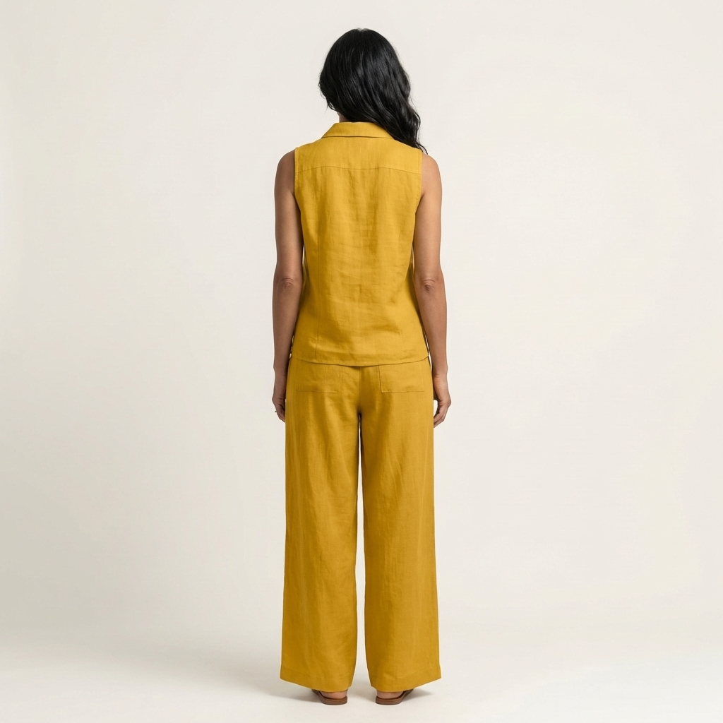 Tanya | Wrap-Top & Wide-Leg Set