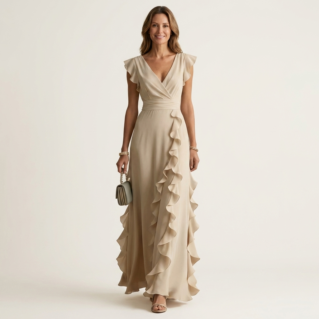 Nellyana | Ruffle Maxi Dress