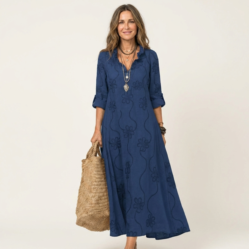 Marian | Cotton Maxi Dress