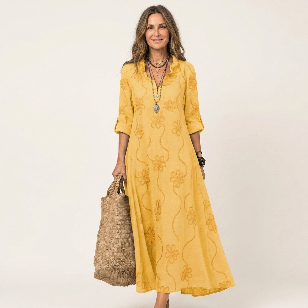 Marian | Cotton Maxi Dress