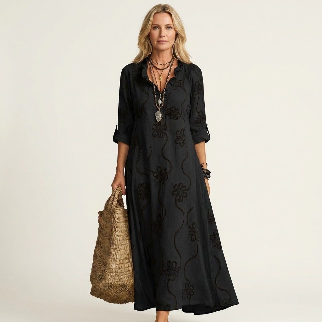 Marian | Cotton Maxi Dress
