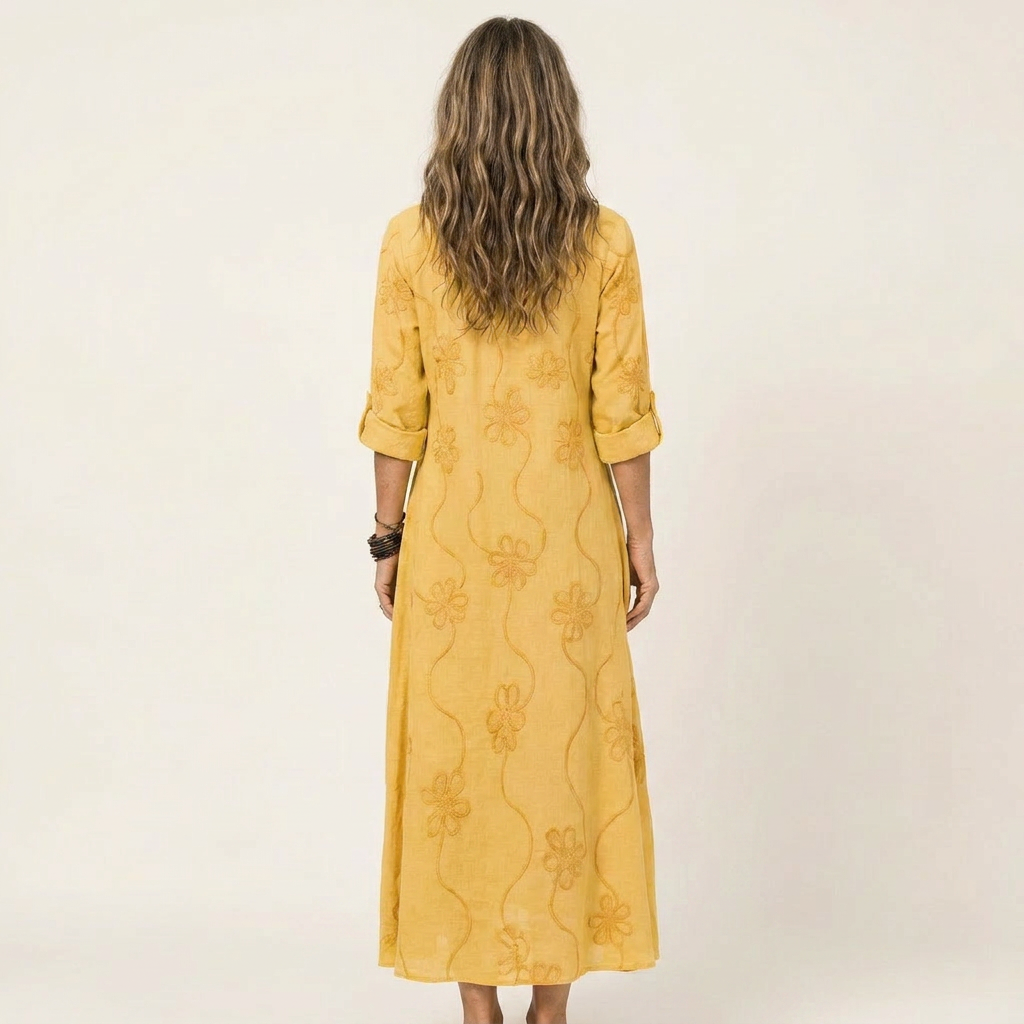 Marian | Cotton Maxi Dress