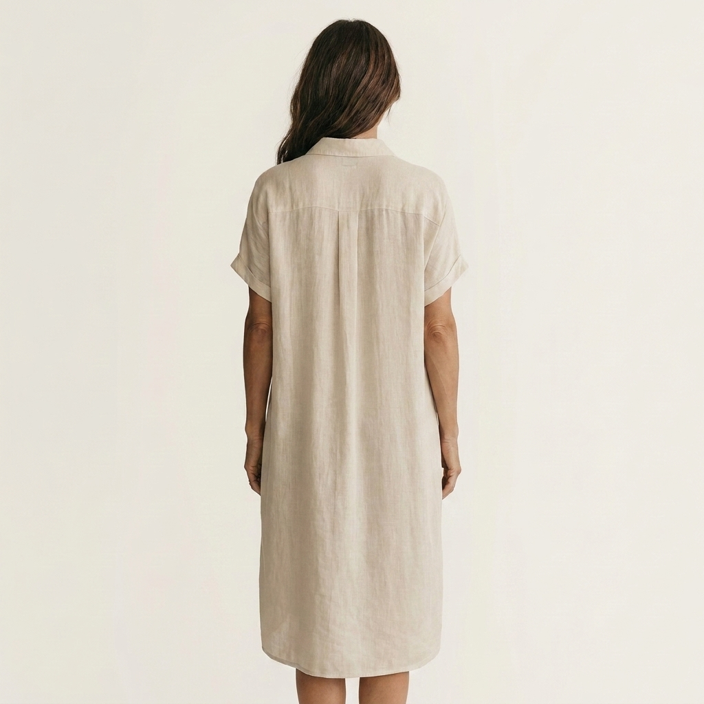 Nadeline | Midi Shirt Dress