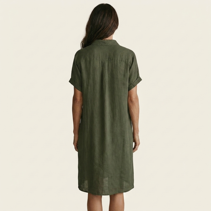 Nadeline | Midi Shirt Dress