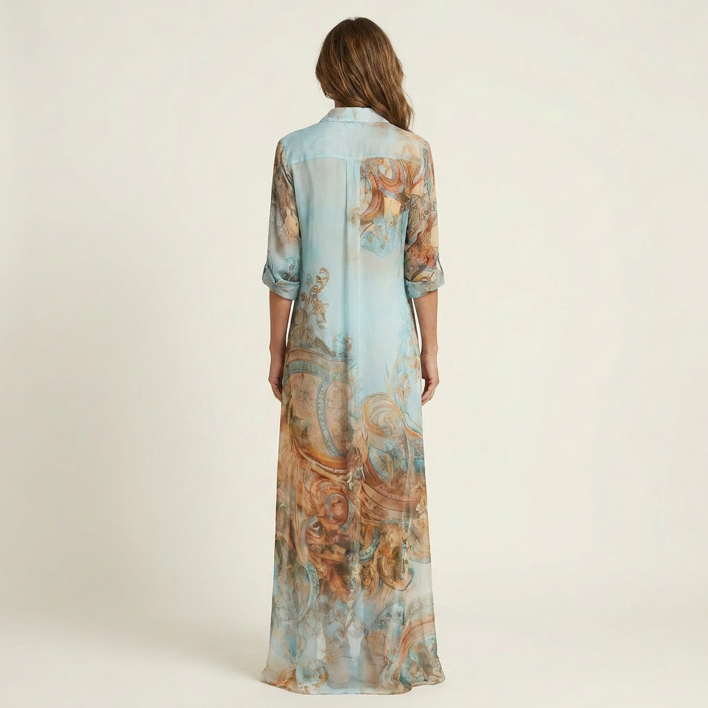 Lanie | Silk Maxi Dress